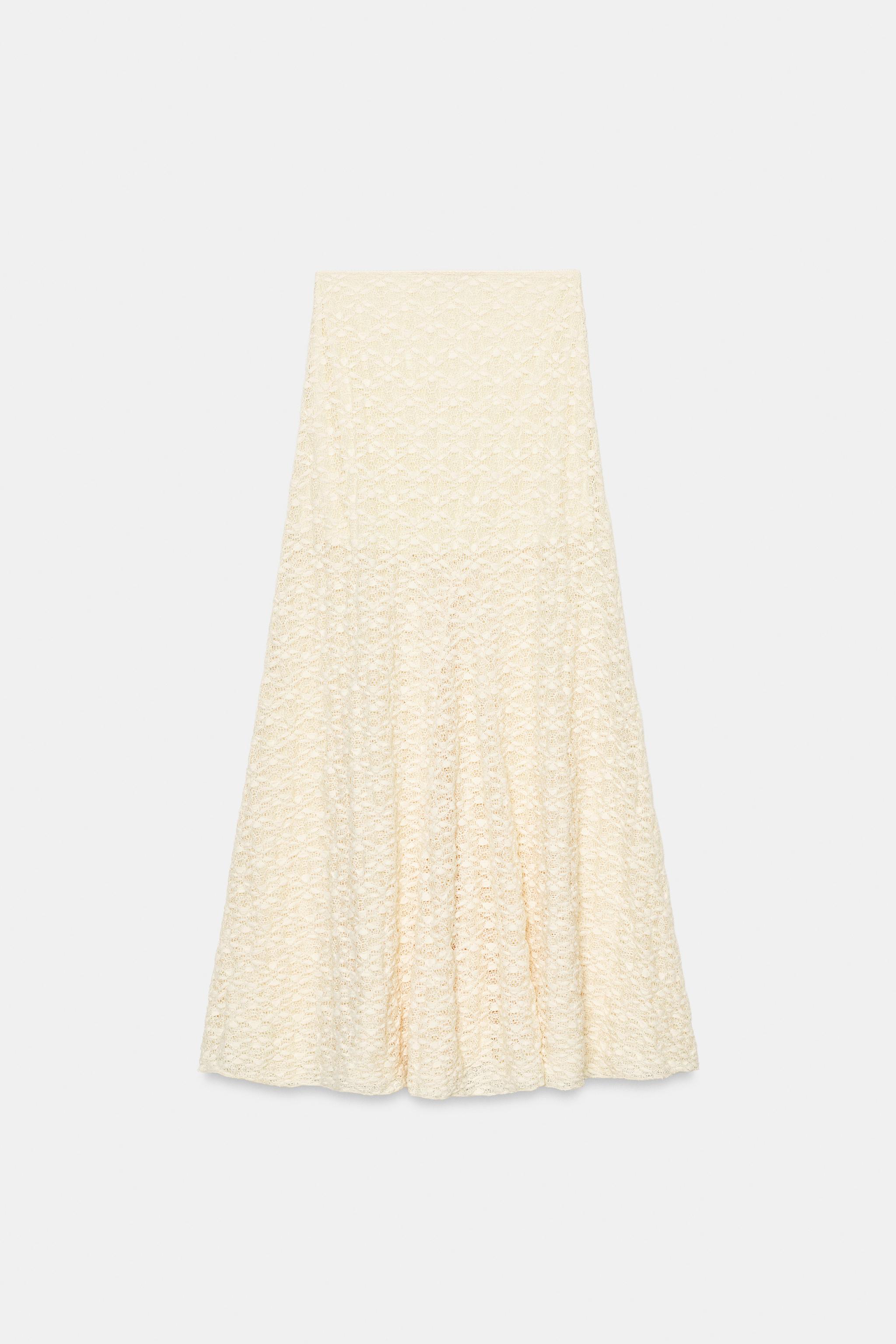 LONG LACE SKIRT